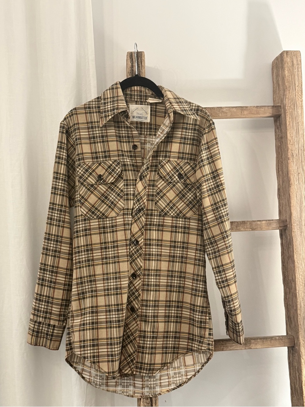 Sears Vintage Plaid Flannel